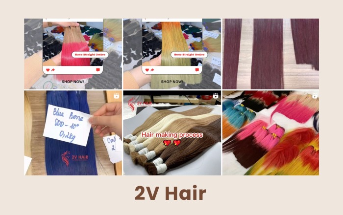 2V Hair là nhà cung cấp tóc uy tín số 1 cho thị trường Châu Phi